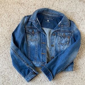 Miss Me Denim Jacket. Size Large, excellent condition.
